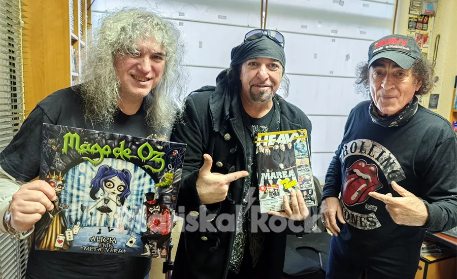 Entrevista a Txus Di Fellatio (Mägo de Oz) en el cierre de temporada del Mariskal Romero Show, con Mariano Muniesa también en nuestra radio y un leitmotiv: el festival Mazarock